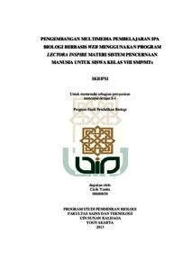 PENGEMBANGAN MULTIMEDIA PEMBELAJARAN IPA BIOLOGI BERBASIS WEB